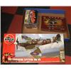 Image 1 : LOT OF 3 MODELS-AIR FIX 1:24 SUPERMARINE SPITFIRE,