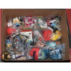 BOX OF MCDONALDS HAPPY MEAL TOYS