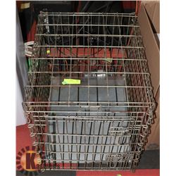 ANIMAL CAGE 24" H X 21"L X 20"W