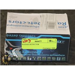 RADAR DETECTOR