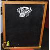 Image 1 : UNCLAIMED VINTAGE DR PEPPER CHALKBOARD