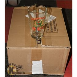 BOX OF 12-16 OZ WEINHARD'S RED BLUE BOAR BEER