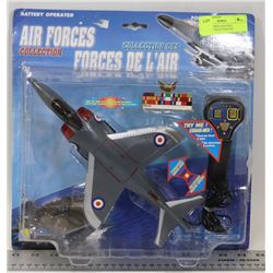 NEW AIR FORCE BATTERY OPERATED PILOT FIGHTER