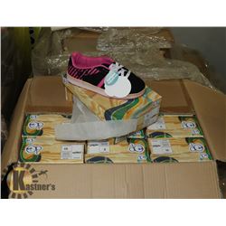 CASE OF 12 ASSORTED SIZE NEW SHOES