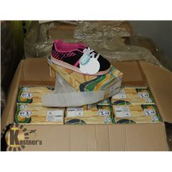 CASE OF 12 ASSORTED SIZE NEW SHOES
