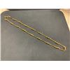 Image 1 : ONE 20K YELLOW GOLD BAR & BALL LINK CHAIN/NECKLACE, 19.30GRAMS, REPLACEMENT VALUE $2,900.00