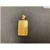 Image 1 : ONE 24K YELLOW GOLD & 14K YELLOW GOLD PENDANT, 12.20GRAMS, REPLACEMENT VALUE $1,130.00