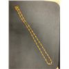 Image 1 : ONE 20K YELLOW GOLD ROUND SHAPED LINK STYLE NECKLACE/CHAIN, 15.40GRAMS, REPLACEMENT VALUE $2,200.00