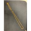 Image 1 : ONE 20K YELLOW GOLD ROUND SHAPED LINK STYLE NECKLACE/CHAIN, 15.40GRAMS, REPLACEMENT VALUE $2,200.00