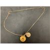 Image 1 : 10K CHAIN (16") WITH PENDANTS RV $625.00