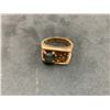 Image 1 : 10K LADIES RING WITH BLUE STONE (CHIPPED)