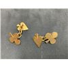 Image 1 : PAIR OF 18K CUFFLINKS RV $950.00