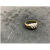 Image 1 : 14K YELLOW GOLD LADIES RING WITH DIAMONDS RV $1,175.00