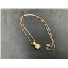 Image 1 : 10K YELLOW GOLD CHAIN (16") WITH YELLOW GOLD PENDANT & DIAMOND RV $1,675.00
