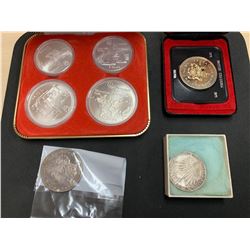 SILVER COINS (CANADA, US, GERMANY)