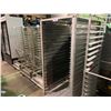 Image 1 : STAINLESS STEEL MOBILE BAKERS 34 RACK