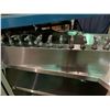 Image 2 : 2 STAINLESS STEEL 3 TIER CORNER EQUIPMENT SHELVES AND BEVERAGE SERVER