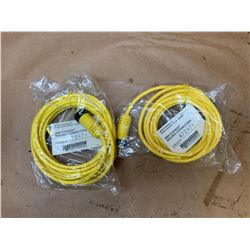 Lot of 2 Brad Harrison 47247+ Mini-Change Molded Connectors