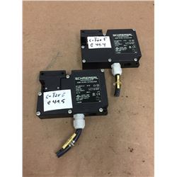 (2) SCHMERSAL AZM 161SK-12/12rka-024 Interlock Safety Switch