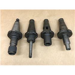 (4) MISC. CAT 50 TOOL HOLDER *SEE PICS FOR PART #*