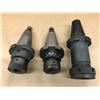 Image 1 : (3) MISC. CAT 50 TOOL HOLDER *SEE PICS FOR PART #*