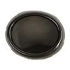 Image 2 : Santa Clara Matte on Black Oval Pottery Bowl