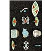 Image 3 : Collection of Native American Navajo & Zuni Rings