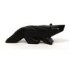 Image 2 : Zuni Carved Jet Bushy Tail Fetish