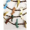 Image 2 : Navajo 5 Strand Shell Heishi Fetish Necklace