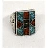 Image 1 : Native American Navajo Sterling Turquoise Ring