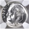 Image 2 : 1955 ROOSEVELT DIME, NGC MS-67