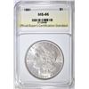 Image 1 : 1881 MORGAN DOLLAR, OBCS GEM BU