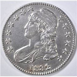 1832 BUST HALF DOLLAR AU/BU