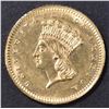 Image 1 : 1862 GOLD DOLLAR CH BU