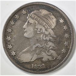 1831 BUST QUARTER XF