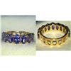 Image 1 : Natural Tanzanite & Solid Gold Ring