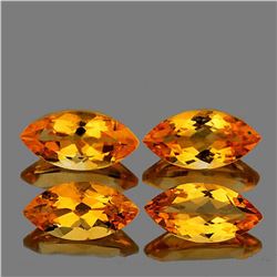 NATURAL TOP GOLDEN YELLOW CITRINE 12x6 MM [IF-VVS]