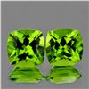 Image 1 : Natural Green Peridot Pair (Flawless-VVS1)