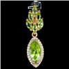 Image 1 : NATURAL AAA GREEN PERIDOT Pendant