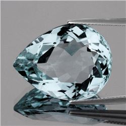 Natural  Sky Blue Aquamarine 11x8 MM - VVS