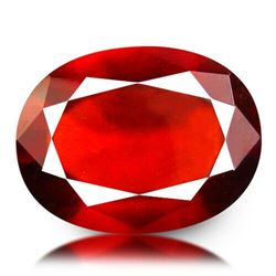 Natural HESSONITE GARNET OVAL CUT 7.35 Ct - Untreated