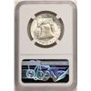Image 2 : 1957 Franklin Half Dollar Coin NGC MS64 Nice Toning