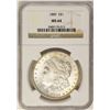 Image 1 : 1889 $1 Morgan Silver Dollar Coin NGC MS64