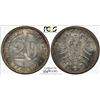 Image 3 : 1876-B Germany-Empire 20 Pfennig Coin PCGS MS64