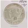 Image 1 : 1934-D $1 Peace Silver Dollar Coin