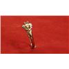 Image 2 : Plated 18KT Gold 4.25ctw Mixed Color Tourmaline Ring