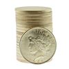 Image 1 : Roll of (20) Brilliant Uncirculated 1922 $1 Peace Silver Dollar Coins