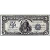 Image 1 : 1899 $5 Indian Chief Silver Certificate Note
