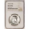 Image 1 : 1963-D Franklin Half Dollar Coin NGC MS65FBL