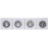 Image 2 : Lot of (4) 1963 Proof Franklin Half Dollar Coins
